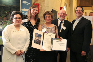 Julie Slavet, Alix Howard, Dottie Baumgarten, State Representative Steve McCarter, PWD Commissioner Howard M. Neukrug